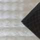 Delikatny i puszysty dywan typu rabbit- Merlin 3D- biały