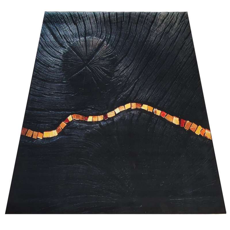 Dywan antypoślizgowy Black and Gold 11N